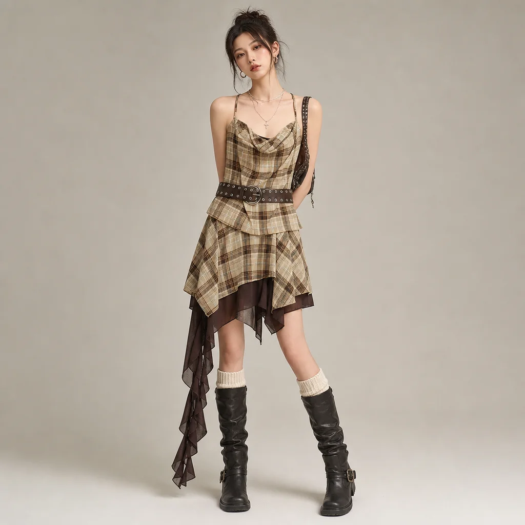 Generated on-model look 1